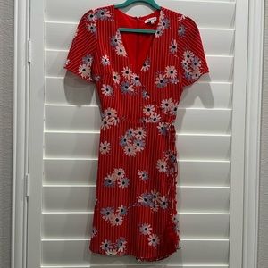 Madewell Wrap Dress- Size 2 (runs big!)